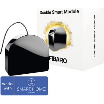 Fibaro FGS-224 dvojitý spínací reléový modul / 9.5 A / Z-WavePlus (FGS-224-ZW5)