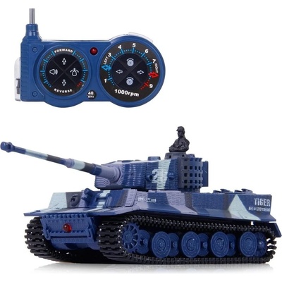 IQ models S-IdeeMini rc tank King Tiger RTR modrá 1:72