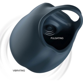 Image 1 of ToyJoy Urban Bronx Scrotum Sleeve Ring Blue