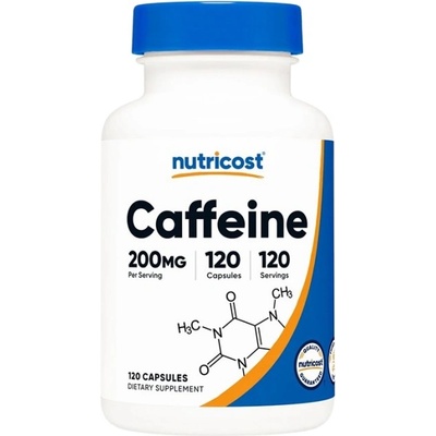 Nutricost Caffeine 200 mg [120 капсули]