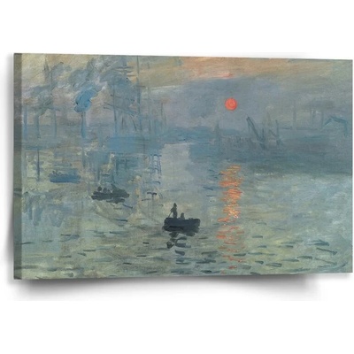Sablio Obraz Impresia, východ slnka - Claude Monet - 60x40 cm
