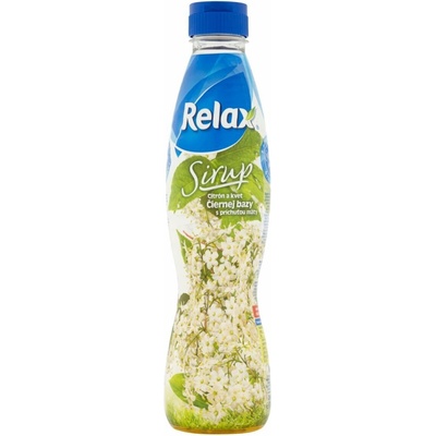 Relax Sirup kvet čiernej bazy a mäty 0,7 l