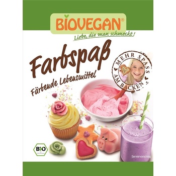 Biovegan Potravinárske farbivo bezlepkové bio 6 x 8 g