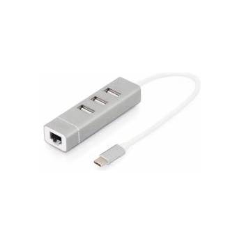 ASSMANN USB извод Digitus DA-70253 Сив Алуминий