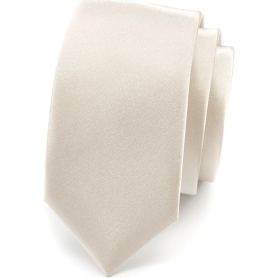 Avantgard kravata Slim Lux Smetanová 571 9008