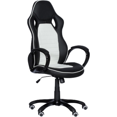 Геймърски стол Carmen 7502 - бял-черен (3520690_5)