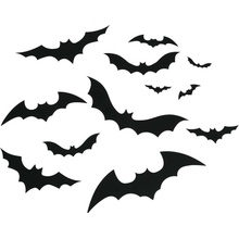 Dekorace závěsná Halloween pavouci 5 ks