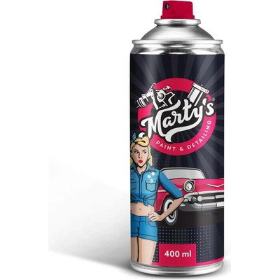 Marty's Autolak ve spreji Mitsubishi 8017 Carnival Red kvalita autolaku Standardní sprej 400ml