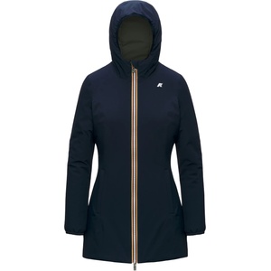K-Way Дамско палто K-Way Women's Denise ST Warm Double Coat - Blue Depth / Green Blackish (102-5018-0214)