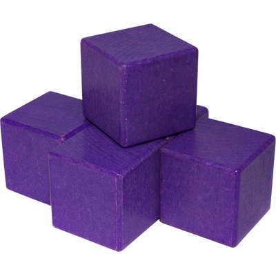 DrKO kostka 5 cm fialová