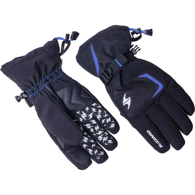Blizzard Reflex ski gloves black/silver