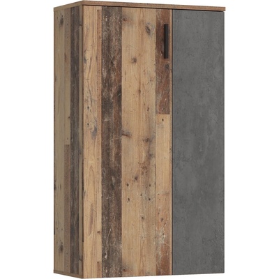 FORTE Шкаф за обувки eton, кафяв/антрацит (fr0020)