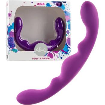 Image 1 of Двойно дилдо от силикон, 25см. - Alive Luna Double Dildo (D-237131)