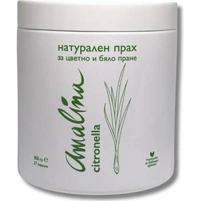 Amalina Přírodní prací prášek s vůní citronely na barevné prádlo 800 g