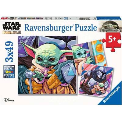 Ravensburger - Puzzle 3x49 Mandalorian - 40 - 99 piese