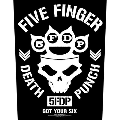 Nažehlovačka Five Finger Death Punch - Got Your Six