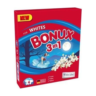 Bonux prací prášek White Lilac 4 PD 0,3 kg