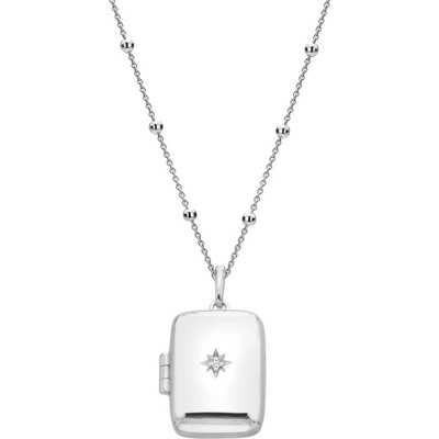 Hot Diamonds Strieborný náhrdelník s diamantom DP1099