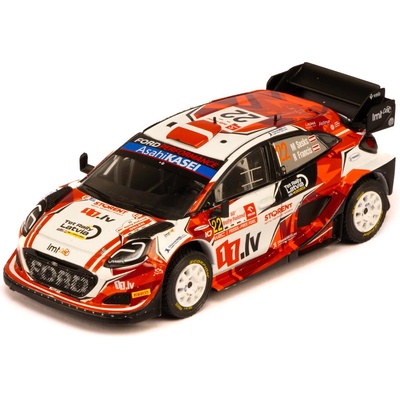IXO Ford Puma Rally1 Rallye Polen 2024 22 Sesks Francis 1:43