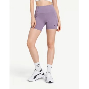 PUMA Studio Foundations Biker Short Purple - magazinko