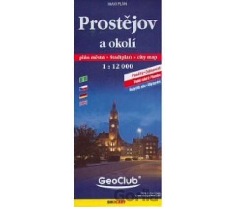 Plán města Prostějov :