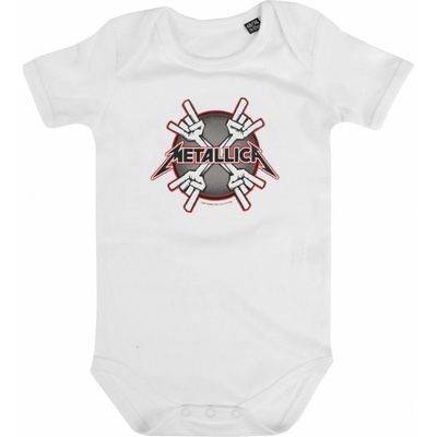 detské body METAL KIDS Metallica Crosshorns Čierna