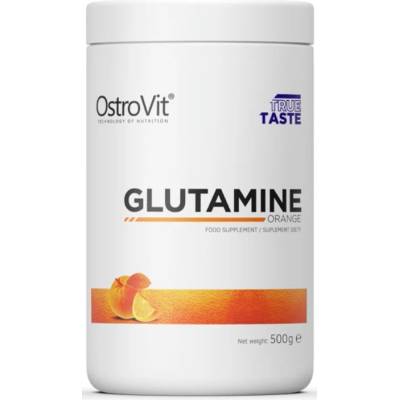 OstroVit Glutamine Powder, портокал, 500 g, OstroVit
