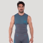 GymBeam Безшевен потник OG1 Grey/Blue M