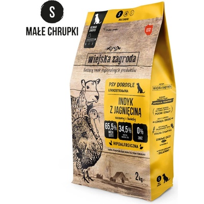 Wiejska Zagroda Adult S Krůta s jehněčím 2 kg