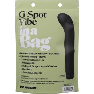 Doc Johnson in a Bag G-Spot Black