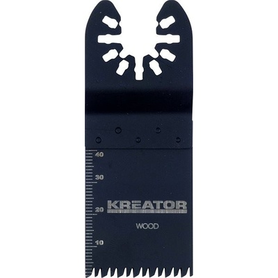 KREATOR rezný nôž na drevo/plast 34mm do oscilačnej brúsky KRT990010