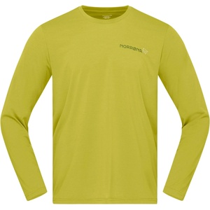 Norrøna Мъжка спортна тениска Norrøna Femund Tech Long Sleeve Sport shirt - Golden Lime (216-3843-0412)