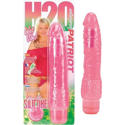 Seven Creations Водоустойчив вибратор H2O Patriot розов