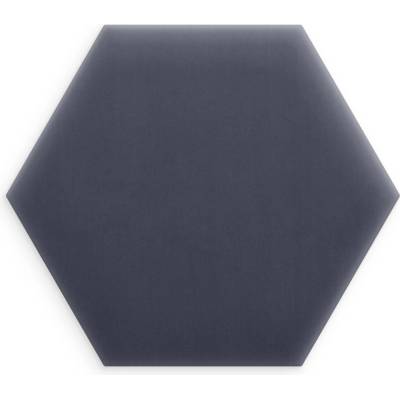 Čalouněný nástěnný panel Magic Velvet levandulový 26x30 cm hexagon