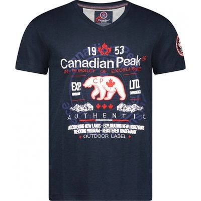CANADIAN PEAK tričko pánské JONTARIO Men tmavě modrá
