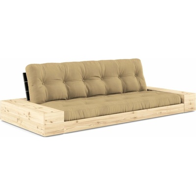 Karup Design Rozkladacia pohovka 244 cm Base v horčicovej farbe