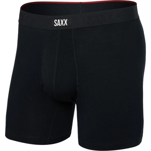 Saxx Мъжко синтетично термобельо Saxx Vibe Xtra Boxer Brief Fly Synthetic base layer - Black - размер XL (014-2279-0215)