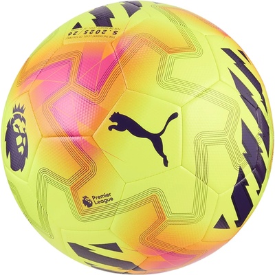 PUMA Футболна топка Puma Orbita Cup Premier League Football 2025 2026 - EPL 2025/26 - Yellow/Pink