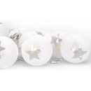 Solight LED reťaz vianočné guľe 10LED 1m 2x AA časovač IP20