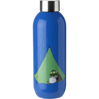 Stelton Cestovní láhev TO GO CLICK MOOMIN CAMPING modrá 750 ml