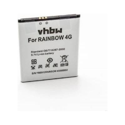 VHBW Батерия за Wiko Rainbow 4G / Wax, 2500 mAh (800112674)