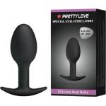 Pretty Love Heavy Balls Silicone Butt Plug - superlove