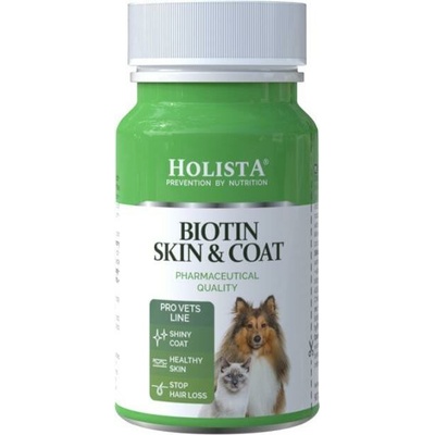 Holista Biotin Skin & Coat doplňky stravy pro psy a kočky 90 pcs