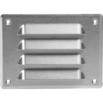 Ventishop KVMn 140x105 nerezová větrací mřížka se síťkou, nerez