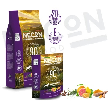 NECON Puppy Mini суха храна с пуешко за подрастващи кученца дребни породи