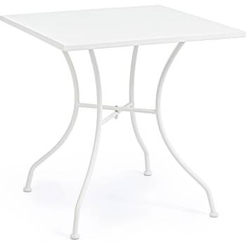 Bizzotto Градинска маса KELSIE 70x70x71 см. , бяла (0802878)