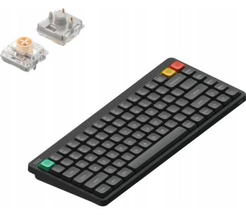 NuPhy Node 75 Low Profile Sivá