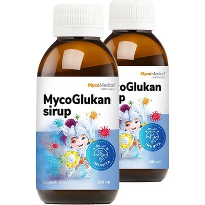 Mycomedica MycoGlukan sirup 2 x 200 ml