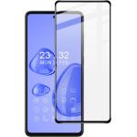  Удароустойчив стъклен протектор покриващ целия екран марка IMAK за Samsung Galaxy A72 - с черна рамка