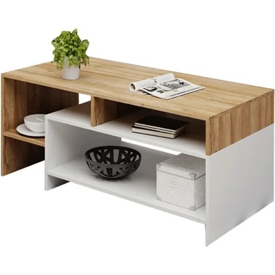 Холна маса Alicante 120 cm дъб грандсон и бяло